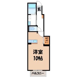 シャーリーハイツの物件間取画像